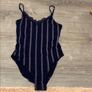 Navy blue  body suit